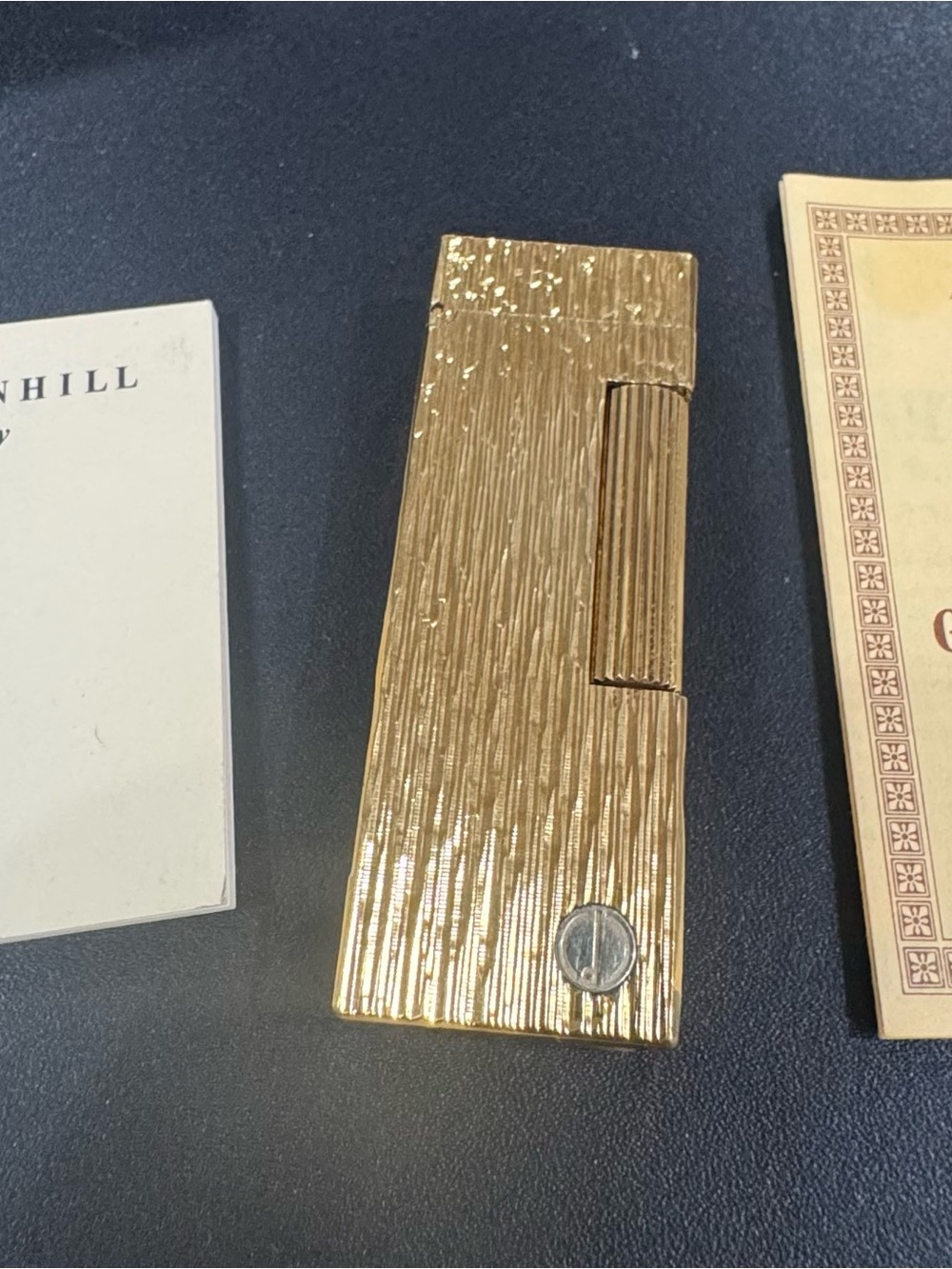 VINTAGE DUNHILL ROLLAGAS LIGHTER EUC WORKING RARE HTF 100% AUTHENTIC - 1 PIECE